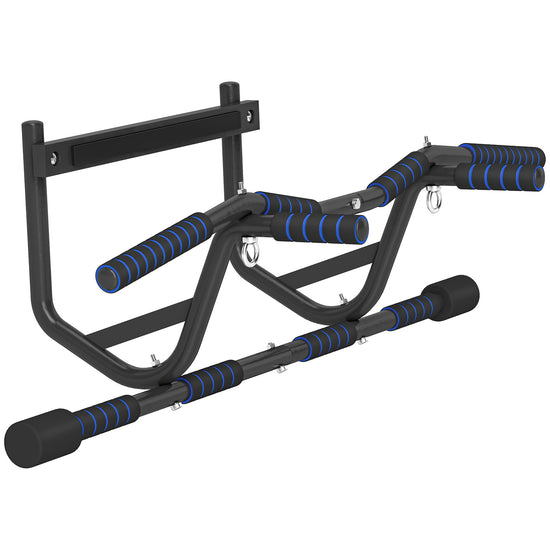 SPORTNOW Multi-Grip Doorway Pull Up Bar With Non-Slip Grips